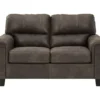 Signature Design By Ashley Navi Faux Leather Loveseat