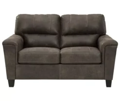 Signature Design By Ashley Navi Faux Leather Loveseat
