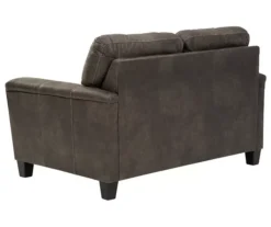 Signature Design By Ashley Navi Faux Leather Loveseat 16 Signature Design By Ashley Navi Faux Leather Loveseat -Home Furnishing Store 810587444 4