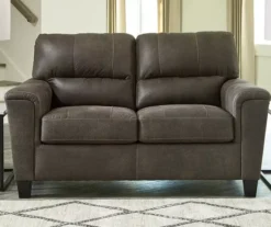 Signature Design By Ashley Navi Faux Leather Loveseat 15 Signature Design By Ashley Navi Faux Leather Loveseat -Home Furnishing Store 810587444 6