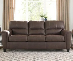 Signature Design By Ashley Navi Faux Leather Sofa -Home Furnishing Store 810587483 7