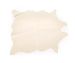 Brayden Brown & White Faux Hide Accent Rug, (29" X 35") -Home Furnishing Store 810588796 810588792 810588795 810588791 810588793 810588797 810588690 810588794 2 A0