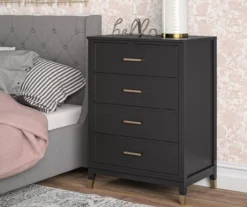 CosmoLiving Westerleigh 4-Drawer Dresser 35 CosmoLiving Westerleigh 4-Drawer Dresser -Home Furnishing Store 810589233 5