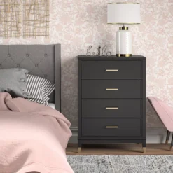 CosmoLiving Westerleigh 4-Drawer Dresser 39 CosmoLiving Westerleigh 4-Drawer Dresser -Home Furnishing Store 810589233 A0 1