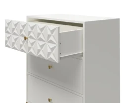Blair White 3-Drawer Dresser 9 Blair White 3-Drawer Dresser -Home Furnishing Store 810589237 1