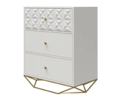 Blair White 3-Drawer Dresser 8 Blair White 3-Drawer Dresser -Home Furnishing Store 810589237 3