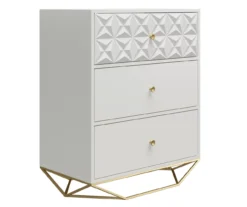 Blair White 3-Drawer Dresser 10 Blair White 3-Drawer Dresser -Home Furnishing Store 810589237 4