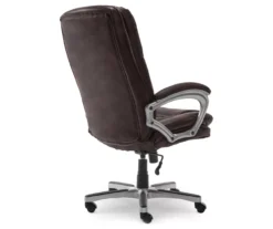 Benton Brown Big & Tall Faux Leather Executive Office Chair -Home Furnishing Store 810590314 4