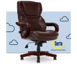 Serta Conway Big & Tall Bonded Leather Office Chair 31 Serta Conway Big & Tall Bonded Leather Office Chair -Home Furnishing Store 810590315 1