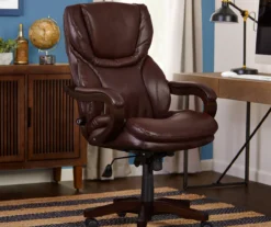 Serta Conway Big & Tall Bonded Leather Office Chair 27 Serta Conway Big & Tall Bonded Leather Office Chair -Home Furnishing Store 810590315 2
