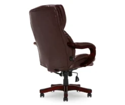 Serta Conway Big & Tall Bonded Leather Office Chair 26 Serta Conway Big & Tall Bonded Leather Office Chair -Home Furnishing Store 810590315 5