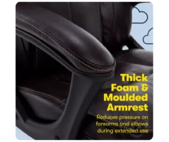 Mitchell Roasted Chestnut Vegan Leather Office Chair -Home Furnishing Store 810590318 11