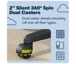 Mitchell Roasted Chestnut Vegan Leather Office Chair -Home Furnishing Store 810590318 13