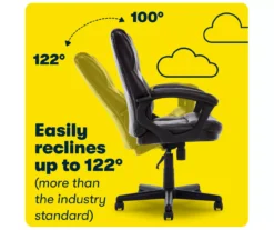 Mitchell Roasted Chestnut Vegan Leather Office Chair -Home Furnishing Store 810590318 8