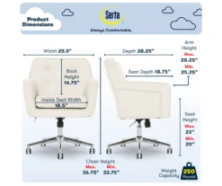 Serta Ashland Fabric Office Chair 37 Serta Ashland Fabric Office Chair -Home Furnishing Store 810590380 6