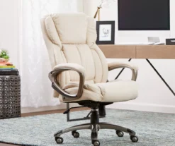 Serta Garret Executive Bonded Leather Office Chair 25 Serta Garret Executive Bonded Leather Office Chair -Home Furnishing Store 810590385 2