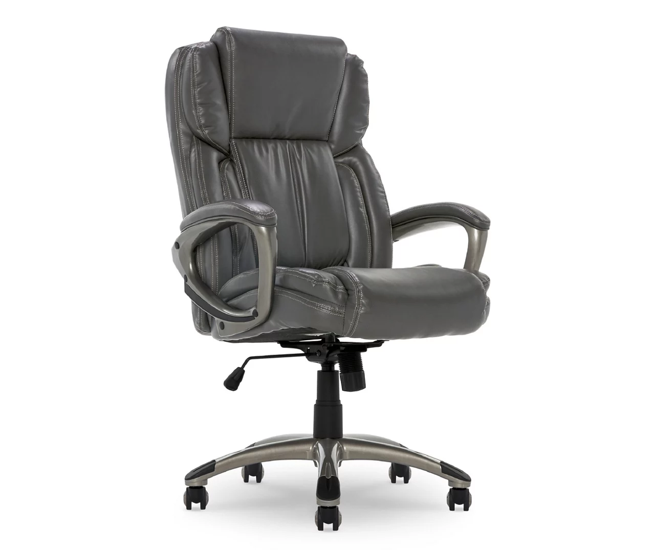 Serta Garret Executive Bonded Leather Office Chair 4 Serta Garret Executive Bonded Leather Office Chair - Image 4