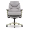 Claremont Light Gray Fabric Office Chair