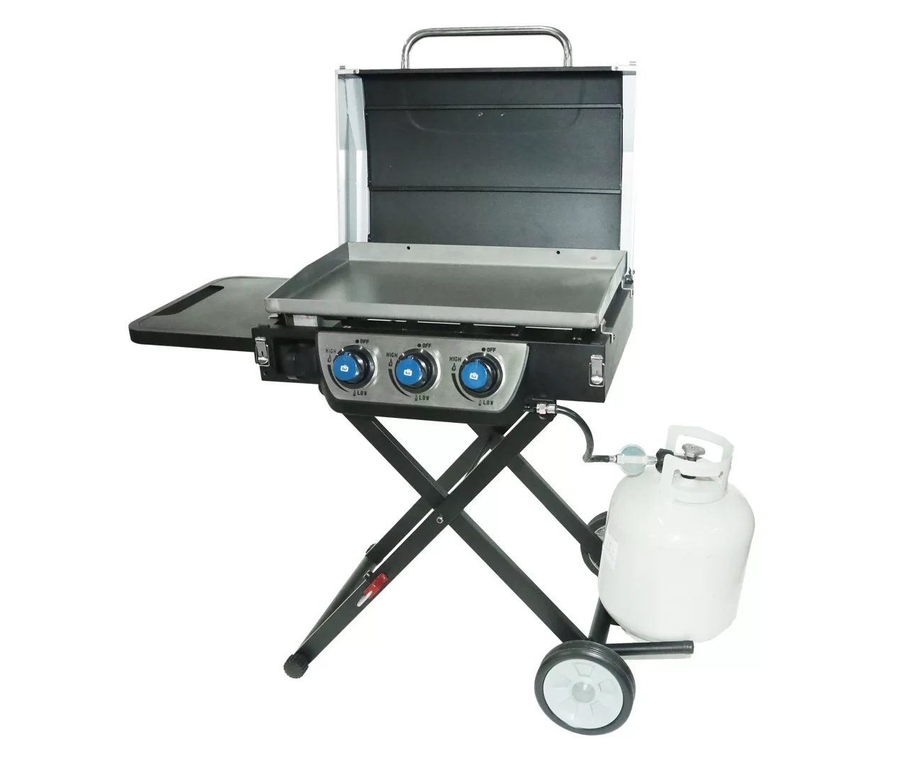 3-Burner Folding Gas Griddle With Lid 11 3-Burner Folding Gas Griddle With Lid - Image 11
