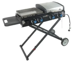 4-Burner Folding Gas Grill With Griddle -Home Furnishing Store 810590436 1