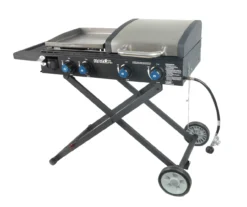 4-Burner Folding Gas Grill With Griddle -Home Furnishing Store 810590436 2