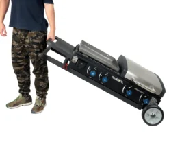 4-Burner Folding Gas Grill With Griddle -Home Furnishing Store 810590436 4