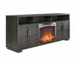 68.7" Foxwick Espresso Electric Fireplace Console -Home Furnishing Store 810590628 1
