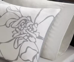 Jane Gray & Blush Floral California King 7-Piece Comforter Set -Home Furnishing Store 810590685 810590684 810590683 810590682 6