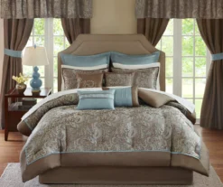 Isabella Paisley Room-in-a-Bag 24-Piece Bedroom Set -Home Furnishing Store 810590763 810590760 810590759 1