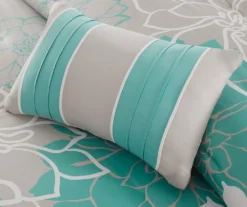 Jane Floral Reversible Cotton Duvet Cover Set -Home Furnishing Store 810590788 810590787 3