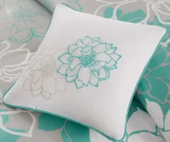 Jane Floral Reversible Cotton Duvet Cover Set -Home Furnishing Store 810590788 810590787 4