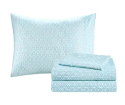 Blaire Navy & Aqua Boho Medallion Twin XL 8-Piece Comforter Set 16 Blaire Navy & Aqua Boho Medallion Twin XL 8-Piece Comforter Set -Home Furnishing Store 810590802 810590801 810590800 810590799 6