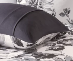 Hannah White & Black Floral Duvet Cover Set -Home Furnishing Store 810590809 810590808 810590807 7