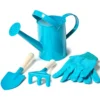 Blue 4-Piece Kids' Garden Tool Set