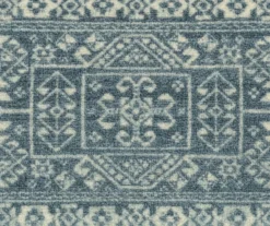 Jay Blue & Cream Geometric Kitchen Rug, (30" X 18") 10 Jay Blue & Cream Geometric Kitchen Rug, (30" X 18") -Home Furnishing Store 810591258 3