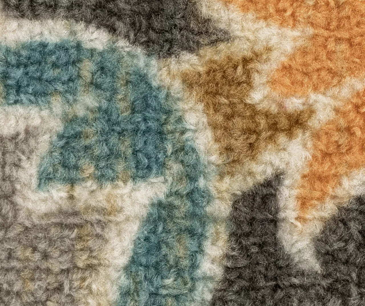 Mynah Gray & Mustard Floral Kitchen Rug, (30" X 18") 7 Mynah Gray & Mustard Floral Kitchen Rug, (30" X 18") - Image 7