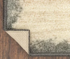 "Farmers Market" Gray & Beige Kitchen Rug, (30" X 18") -Home Furnishing Store 810591332 2