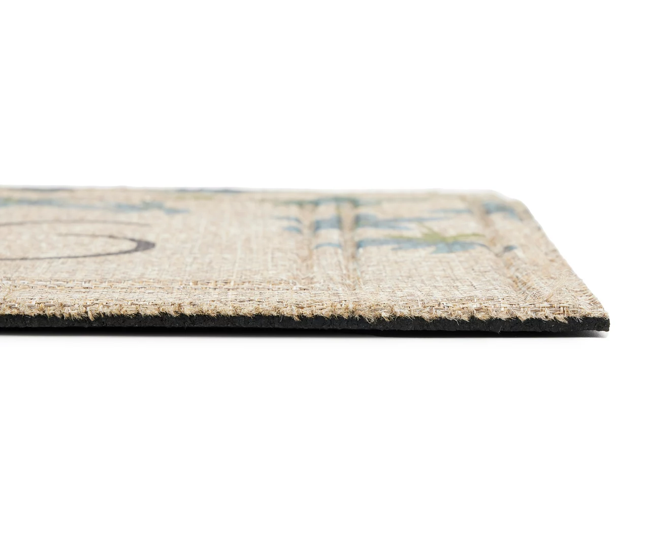 "We Have It All" Tan Floral Doormat 3 "We Have It All" Tan Floral Doormat - Image 3