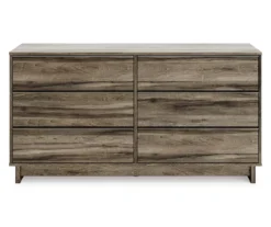 Shallifer Brown 6-Drawer Dresser