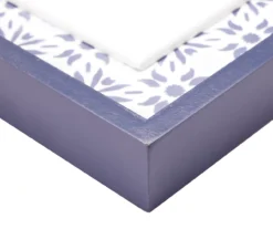 Grecian Getaway "My Happy Place" Navy & White Framed Wall Plaque -Home Furnishing Store 810593000 1 A8