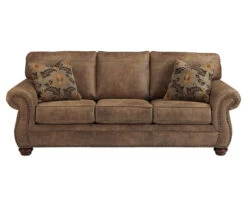 Larkinhurst Earth Faux Leather Queen Sofa Sleeper 11 Larkinhurst Earth Faux Leather Queen Sofa Sleeper -Home Furnishing Store 810594594 1 1