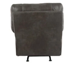 Tambo Pewter Faux Leather Rocker Recliner 17 Tambo Pewter Faux Leather Rocker Recliner -Home Furnishing Store 810594596 2