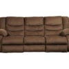 Tulen Chocolate Reclining Sofa