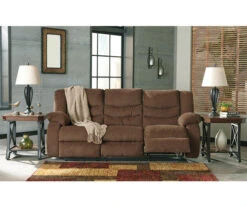 Tulen Chocolate Reclining Sofa -Home Furnishing Store 810594622 3
