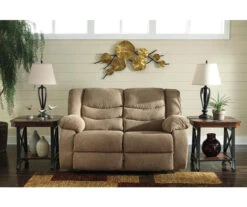 Tulen Mocha Reclining Loveseat -Home Furnishing Store 810594629 3 1