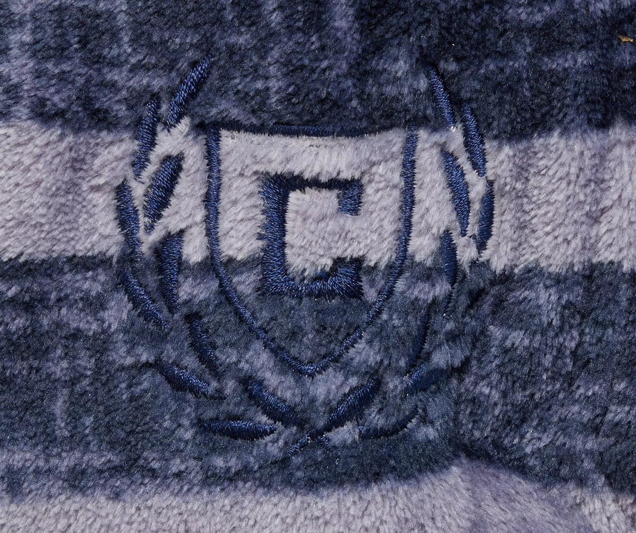 CHAPS Stripe Oversize Plush Throw, (50" X 70") 4 CHAPS Stripe Oversize Plush Throw, (50" X 70") - Image 4