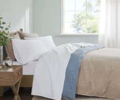 White 600-Thread Count Pima Cotton King 4-Piece Sheet Set -Home Furnishing Store 810595715 810595712 810595716 810595717 A1 3