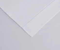 White 600-Thread Count Pima Cotton King 4-Piece Sheet Set -Home Furnishing Store 810595715 810595712 810595716 810595717 A8 9