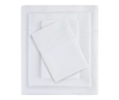 White 600-Thread Count Pima Cotton King 4-Piece Sheet Set -Home Furnishing Store 810595715 810595712 810595716 810595717 X0 4