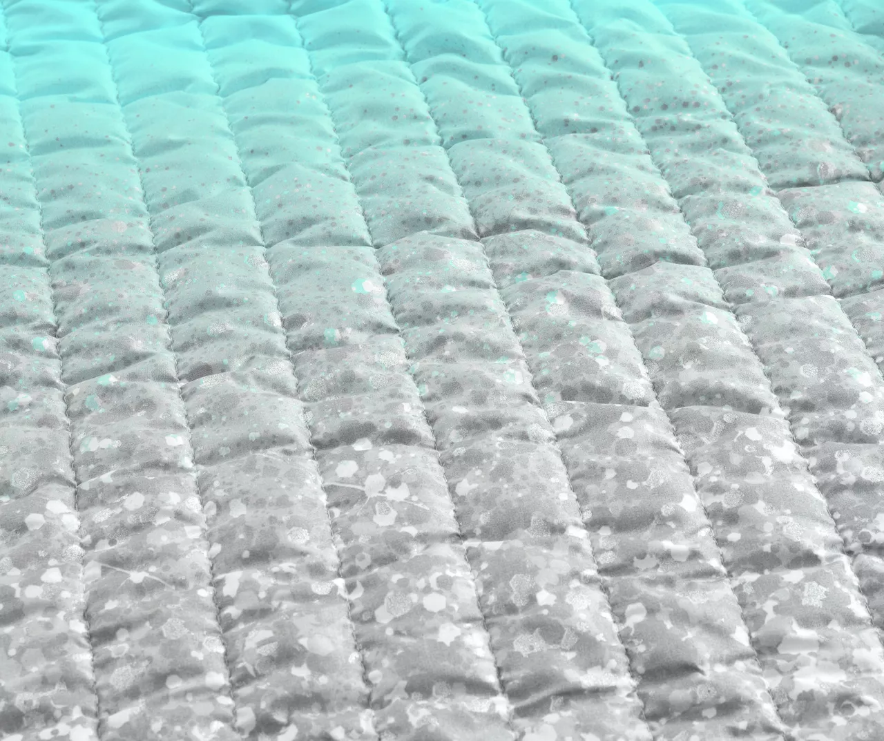 Lush Decor Glitter Ombre Print Quilt & Pillowcase Set 9 Lush Decor Glitter Ombre Print Quilt & Pillowcase Set - Image 9